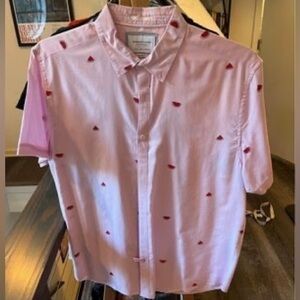 Denim and flower shirts Mens Medium